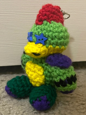 Crochet Monty Keychain