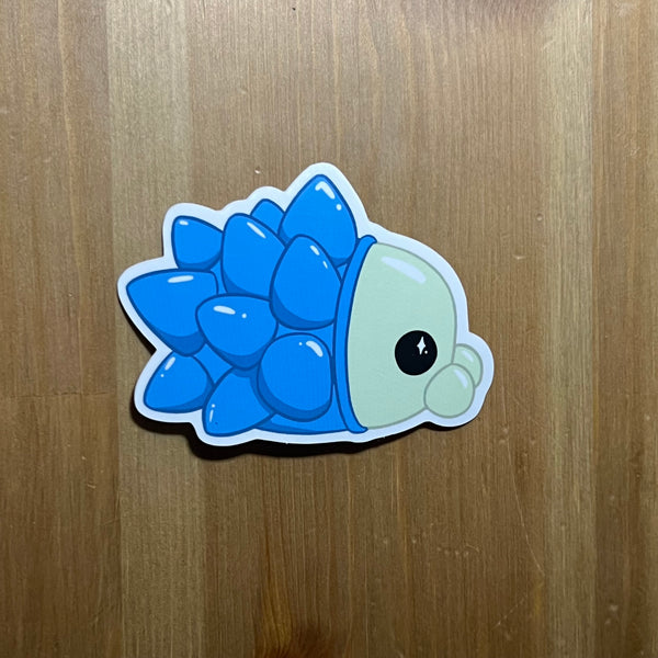 Spiky Slug Sticker
